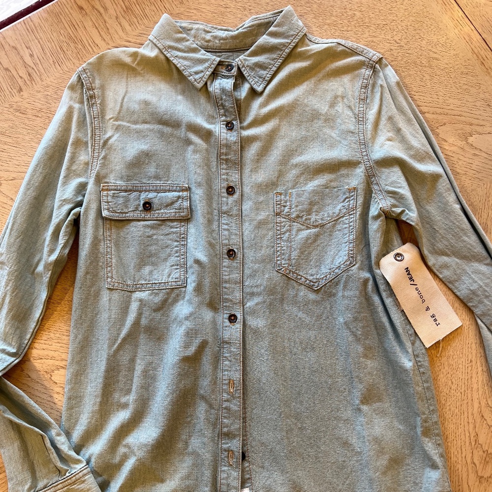 rag & bone Denim Button Down